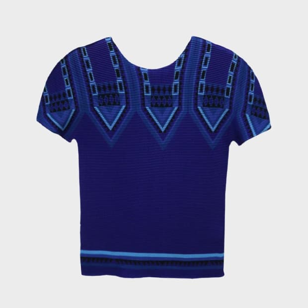 미 이세이 미야케 플리츠 반팔 65612