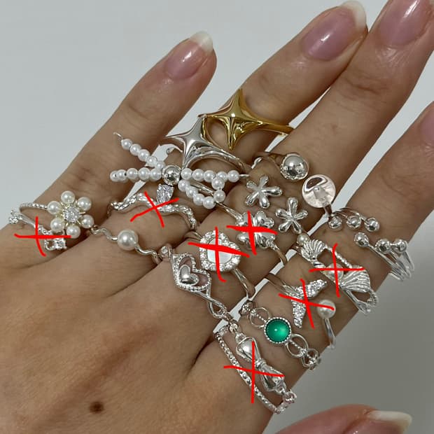 실버925 은반지 다 팔아요