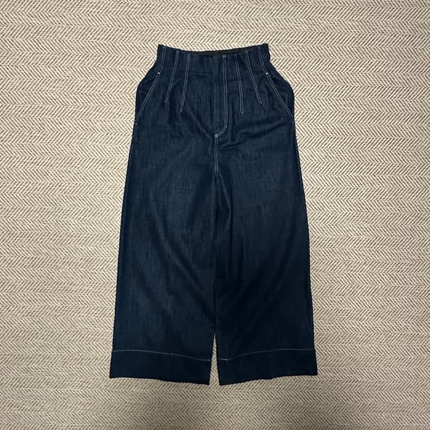 TOMORROWLAND japan made wide denim pants