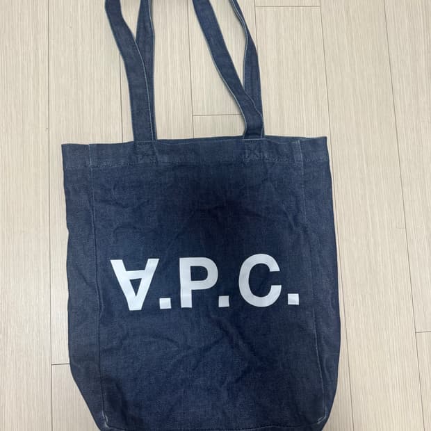 아페쎄 apc 데님 에코백