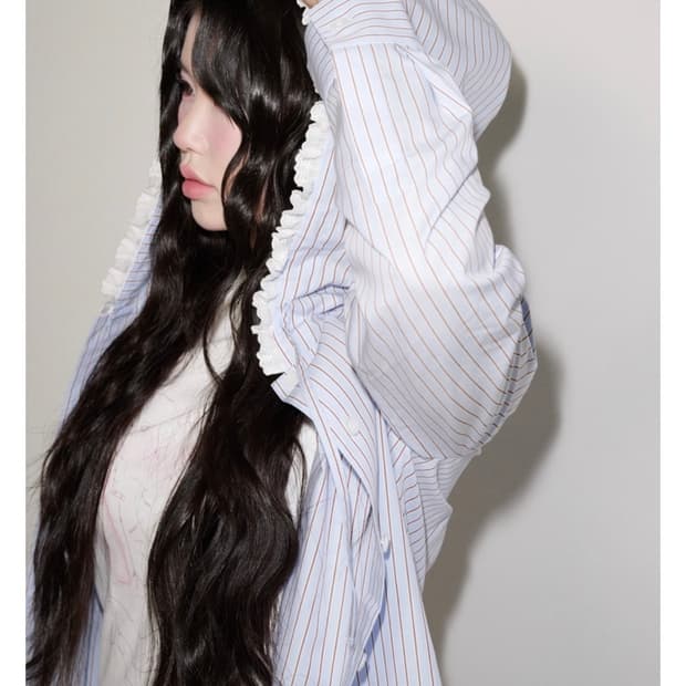 구해요) 오모모 sociu shirt blue 