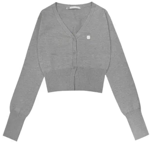 보헤미안 서울 심볼 가디건 그레이 새상품