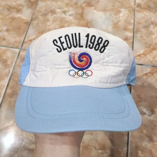 1988 서울올림픽 빈티지 스냅백 블루 (260319)