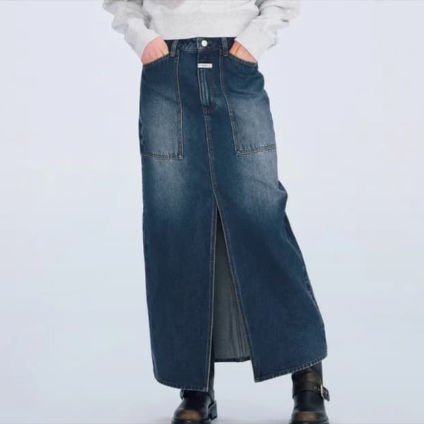 마리떼 데님 스커트 M