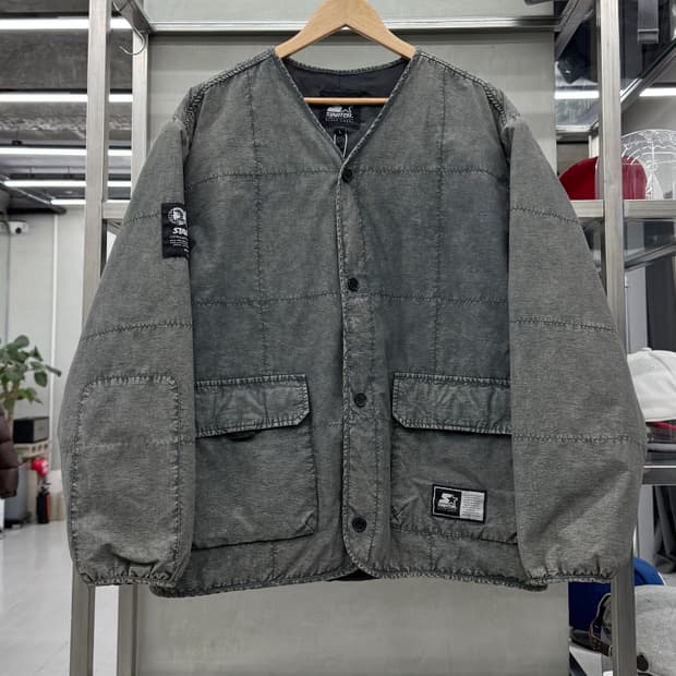 스타터 블랙라벨 스톤 워시드 퀼팅 라이너 자켓
