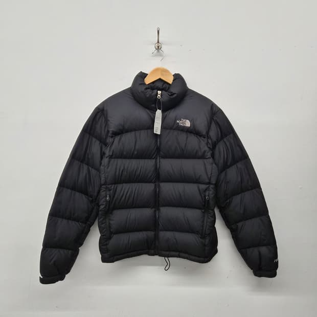노스페이스 블랙 패딩 남녀공용 S
