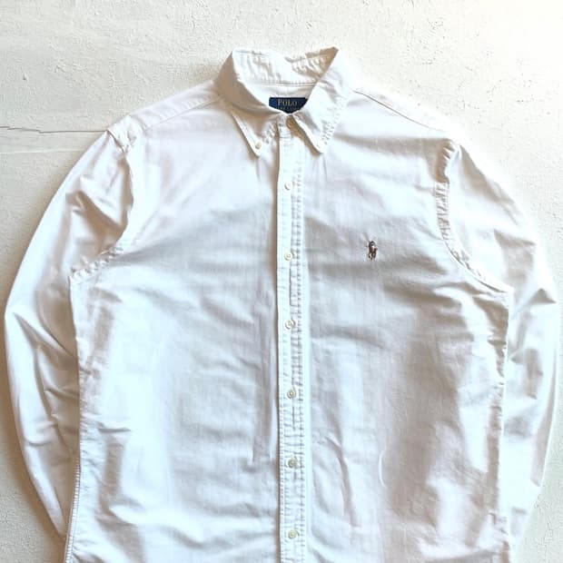 폴로랄프로렌 옥스포드 화이트 셔츠