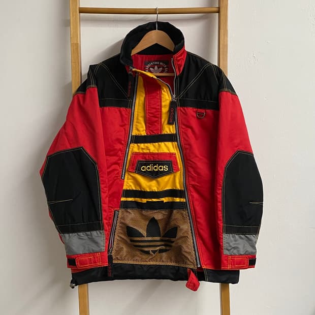XL 아디다스 빈티지 아노락자켓