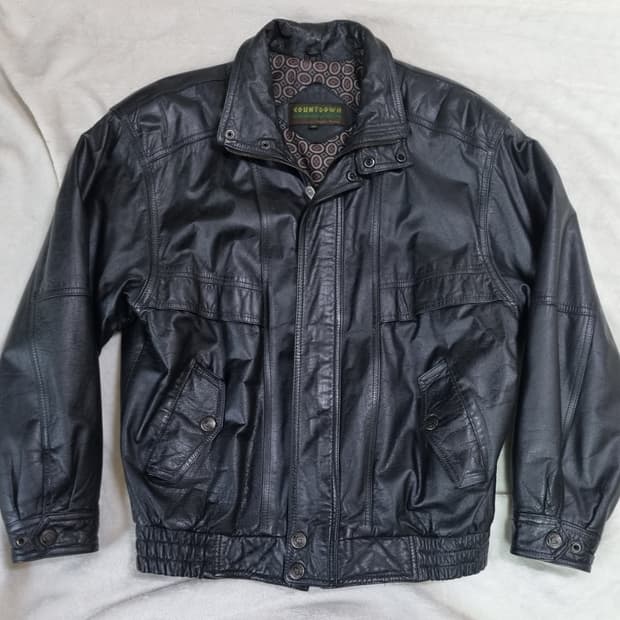 빈티지 소가죽 자켓 95