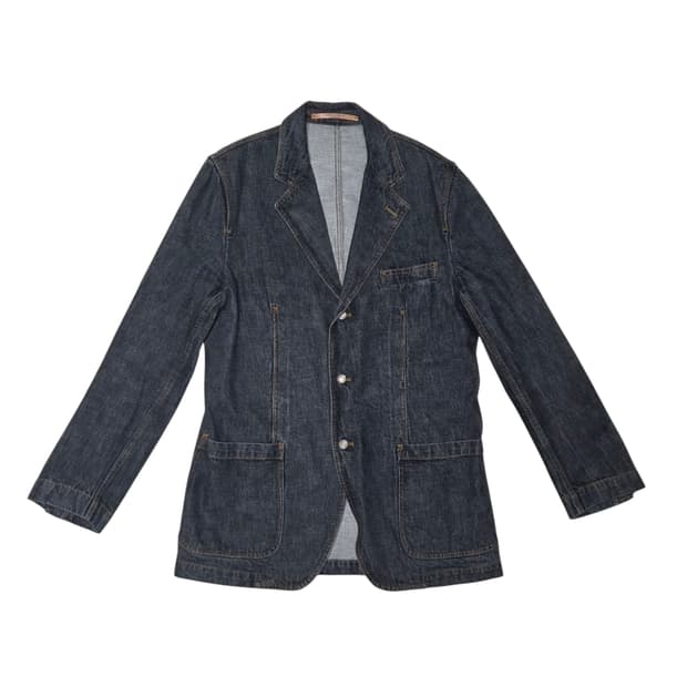 90s 돌체앤가바나 워싱 데님 블레이저