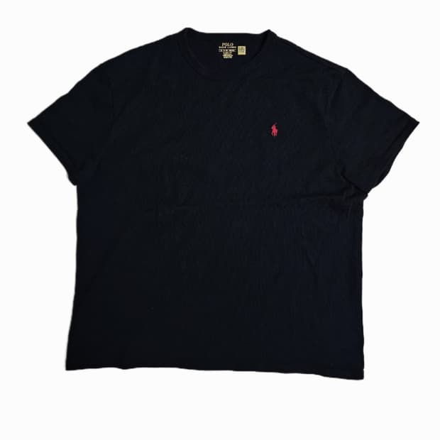 아미 스몰 하트 블랙 반팔 티셔츠 S