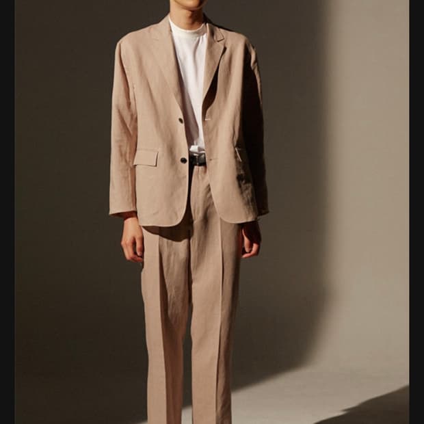 19년도 토니웩 / 린넨 블레이저 / 베이지