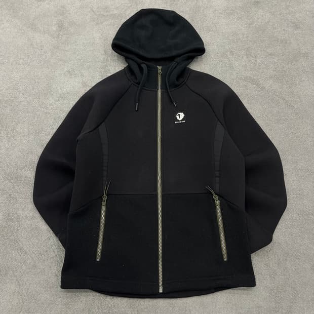 100 블랙야크 블랙 후드 집업