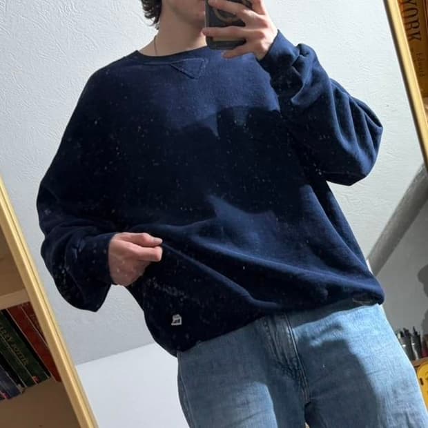 90s Russell 50/50 Blank Sweatshirt