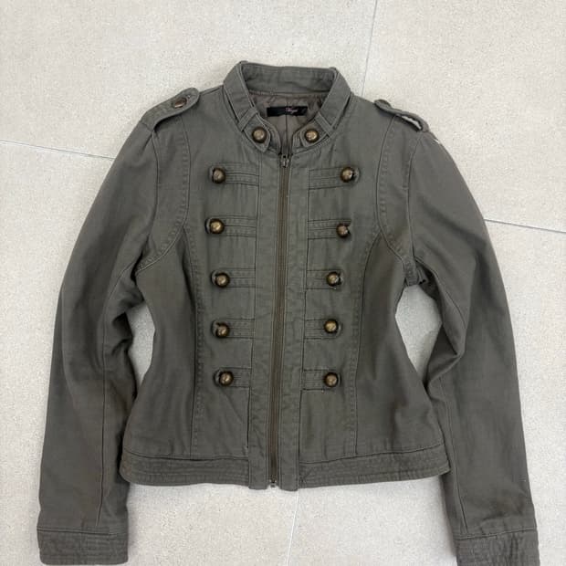 베이지 나폴레옹 자켓