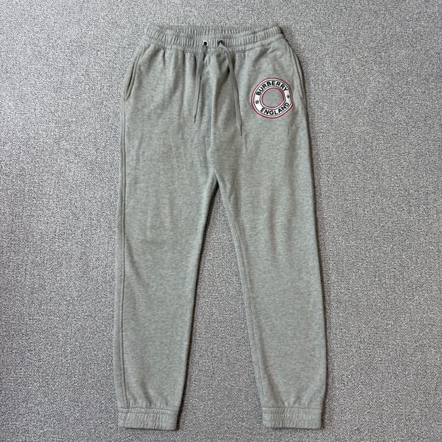 버버리 스웻 조거팬츠 남성용 XL