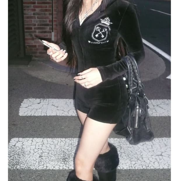 angelnumber555 힐튼 바디수트 (black) S