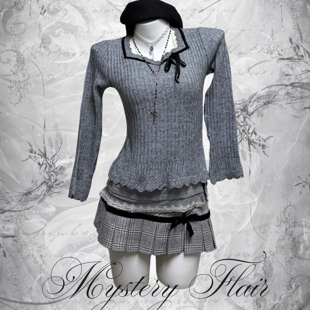 무채색 니혼진 공겜여주 코디세트 3pcs