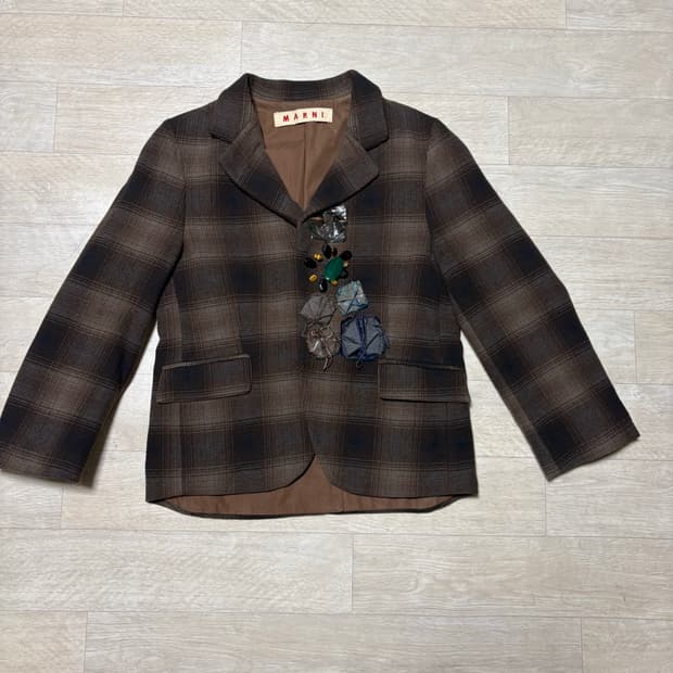 Marni 마르니 라마 울자켓 38