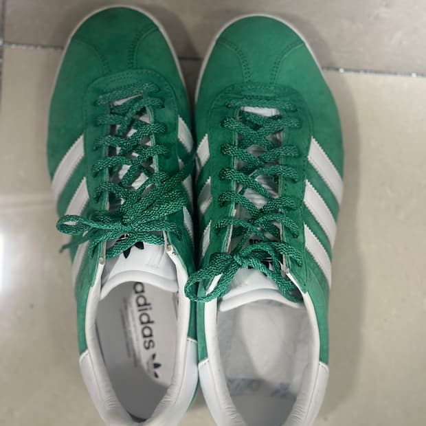 아디다스 가젤 85 세미 코드 그린 265