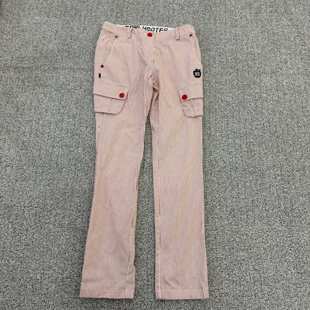 0 파리게이츠 여성 골프스트라이프 바지 0126H2