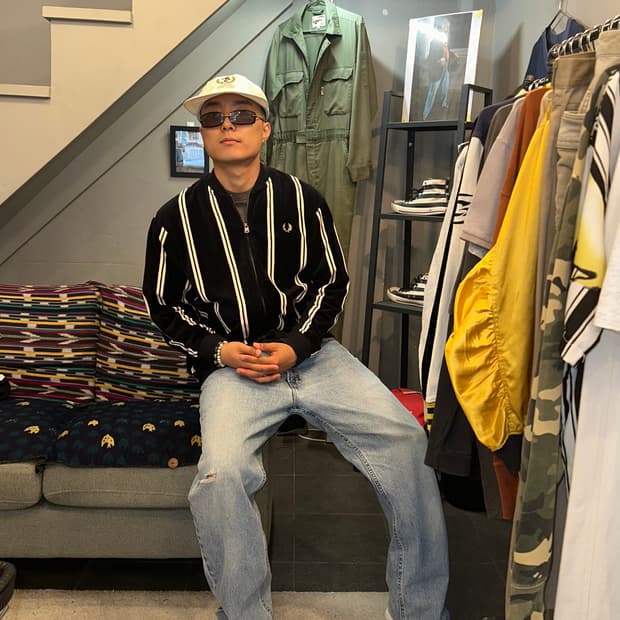 Fred Perry Japan vervet stripe jacket