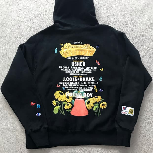 챔피언 X DV-라이언 블랙  후드 L