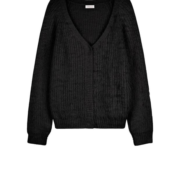 클리시어 sugarplum hairy cardigan