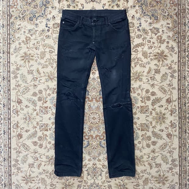 [48] 플레지 디스트레스드 스키니진