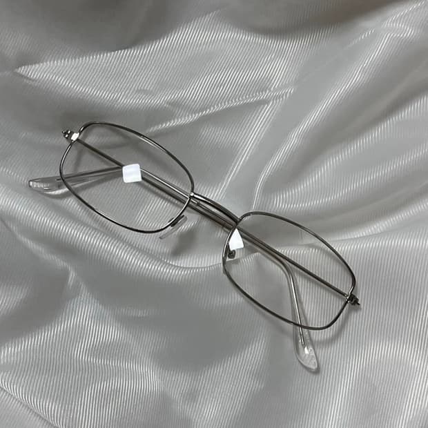 빈티지 실버테 안경