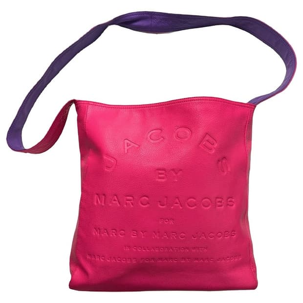 MARC JACOBS 핑크-퍼플 숄더백