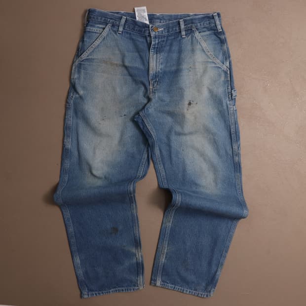 90'S 칼하트 데님 카펜터 워크팬츠A1637