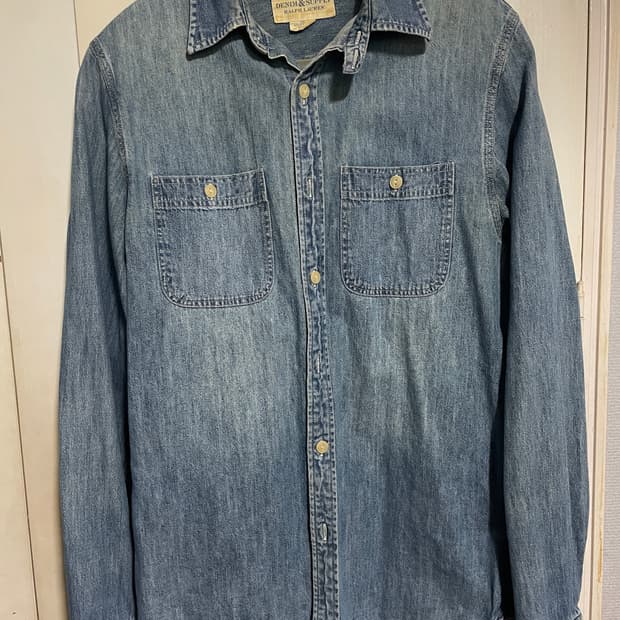 폴로 데님앤서플라이 데님 셔츠