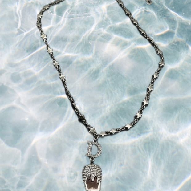 Christian Dior 아이스크림 목걸이(파우치포함)