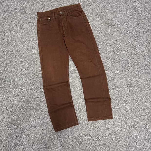 리바이스 브라운 데님팬츠 