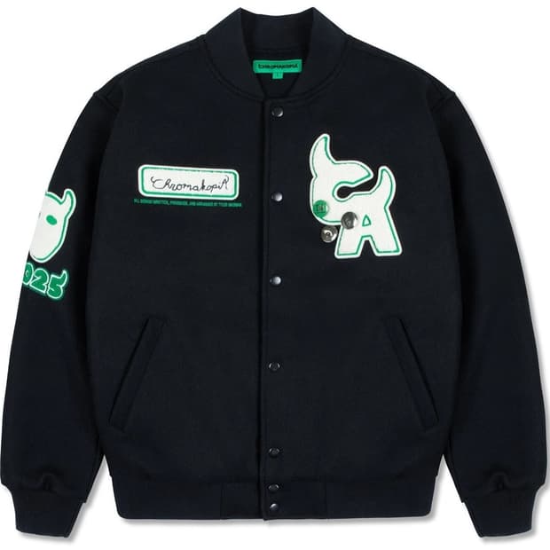 [XL/새상품] 타일러 더 크리에이터 Chromakopia 바시티 자켓
