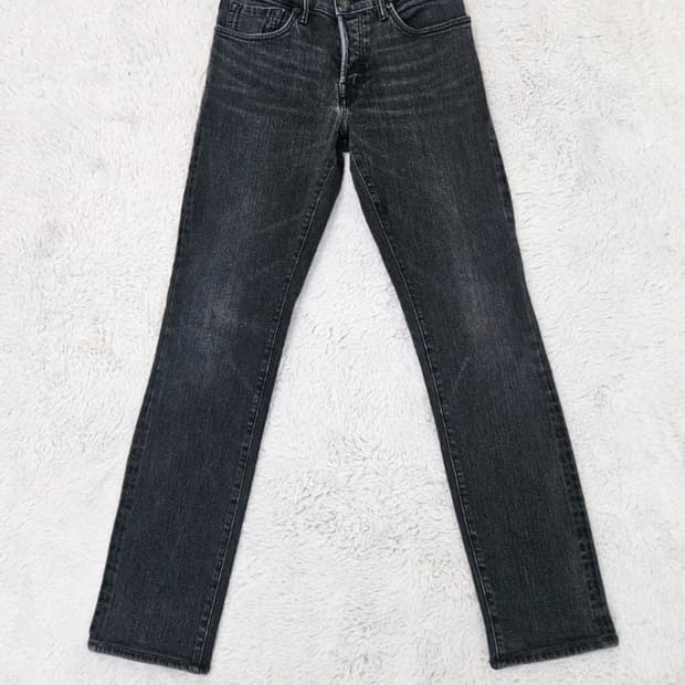 톰포드 블랙그레이 워싱 데님 팬츠  32 → 30 다운 사이징 수선