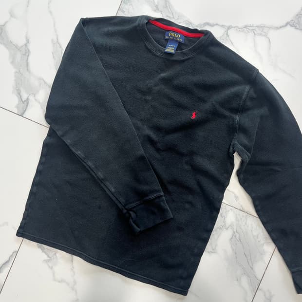 폴로 와플 니트 XL 