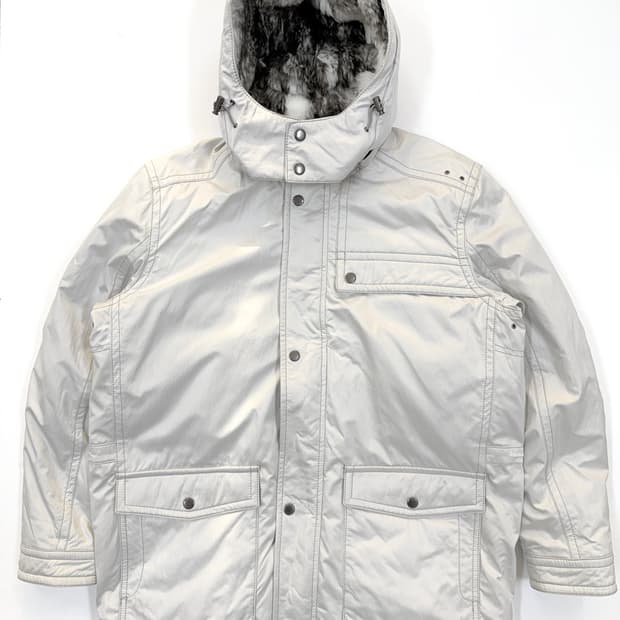 Indian 덕다운 퍼 점퍼