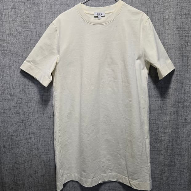 COS 코스 라운드 반팔  원피스 s