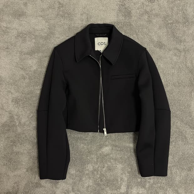 Cos 네오프렌 크롭 자켓 