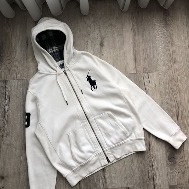 폴로 빅포니 후드집업 M 