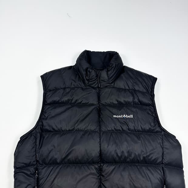 몽벨 마운틴 블랙 푸퍼 조끼 경량패딩 (M)