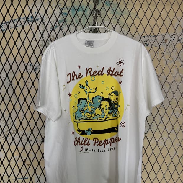 RHCP 빈티지밴드티