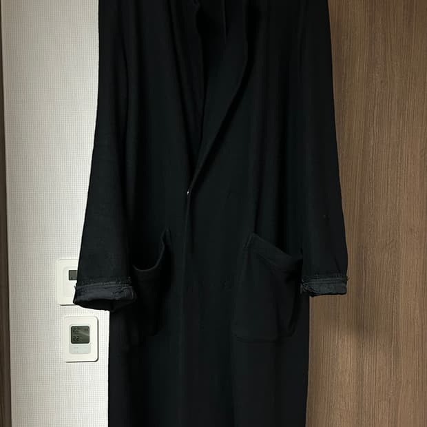 Yohji yamamoto s’yte 오버사이즈 울 코트