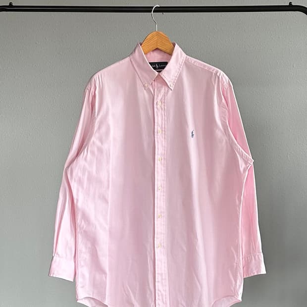 [L-XL]폴로 랄프로렌 클래식핏 연핑크 셔츠