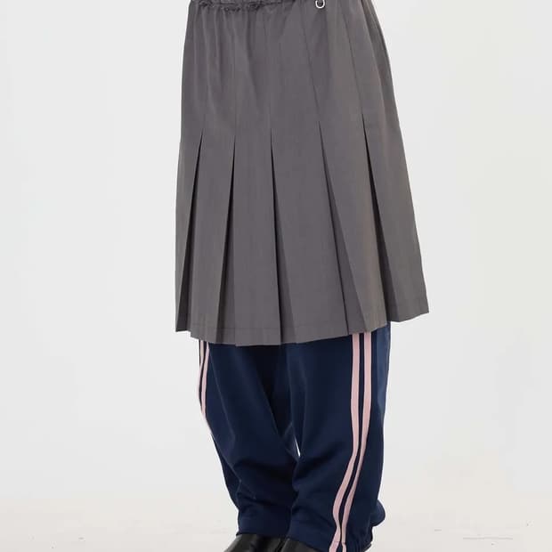 2000archives layered skirt pants