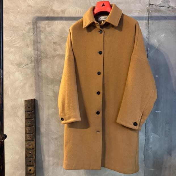 BARENA 바레나 알파카 플란넬 코트 66~77