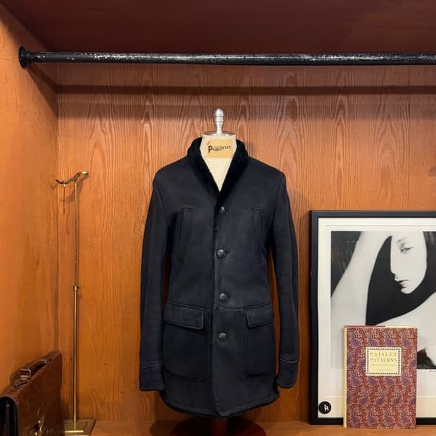 바쫄러 시어링 자켓