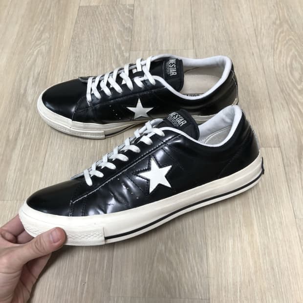 (275) 컨버스 CONVERSE 재팬 원스타 일본판 블랙